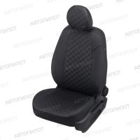 Чехлы Автопилот Экокожа Ромб на Suzuki Vitara с 2015+ Чехлы Автопилот Экокожа Ромб на Suzuki Vitara с 2015+