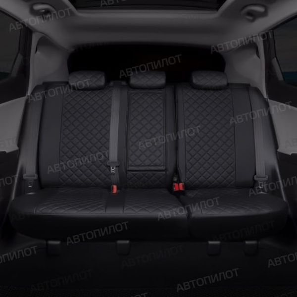 Чехлы Автопилот Экокожа Ромб на Suzuki Vitara с 2015+ Чехлы Автопилот Экокожа Ромб на Suzuki Vitara с 2015+