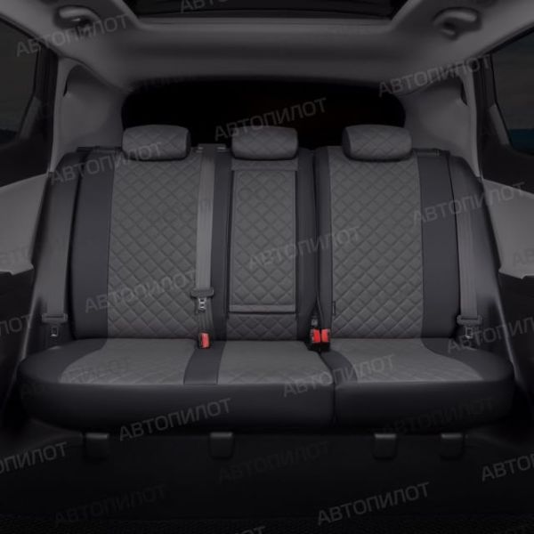 Чехлы Автопилот Экокожа Ромб на Suzuki Vitara с 2015+ Чехлы Автопилот Экокожа Ромб на Suzuki Vitara с 2015+