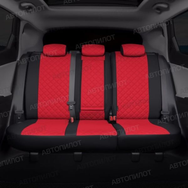 Чехлы Автопилот Экокожа Ромб на Suzuki Vitara с 2015+ Чехлы Автопилот Экокожа Ромб на Suzuki Vitara с 2015+