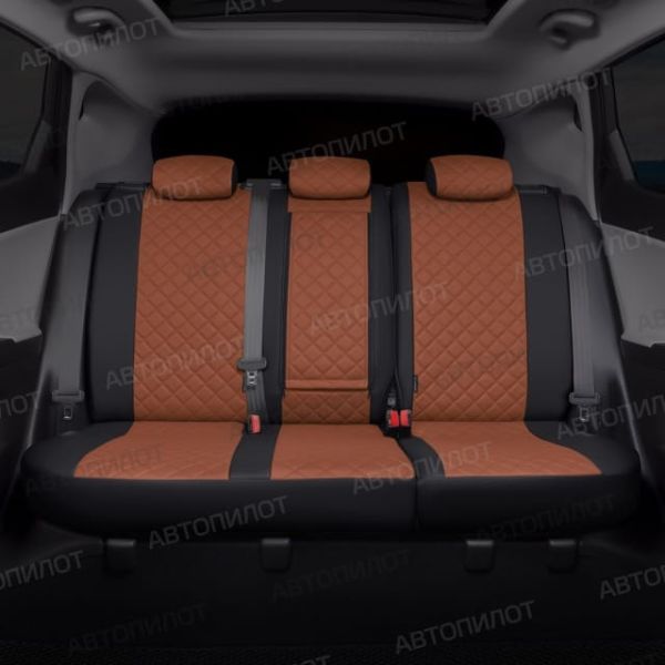 Чехлы Автопилот Экокожа Ромб на Suzuki Vitara с 2015+ Чехлы Автопилот Экокожа Ромб на Suzuki Vitara с 2015+