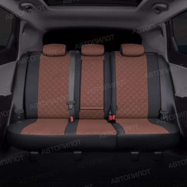 Чехлы Автопилот Экокожа Ромб на Suzuki Vitara с 2015+ Чехлы Автопилот Экокожа Ромб на Suzuki Vitara с 2015+