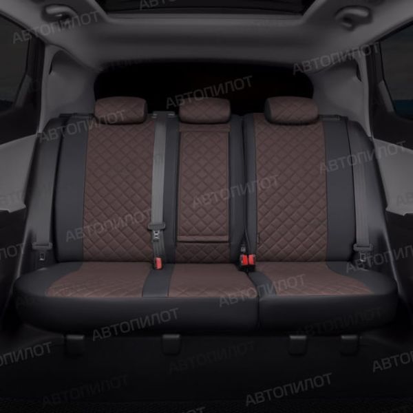 Чехлы Автопилот Экокожа Ромб на Suzuki Vitara с 2015+ Чехлы Автопилот Экокожа Ромб на Suzuki Vitara с 2015+