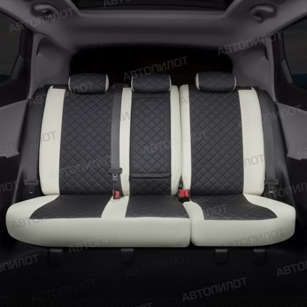 Чехлы Автопилот Экокожа Ромб на Suzuki Vitara с 2015+ Чехлы Автопилот Экокожа Ромб на Suzuki Vitara с 2015+