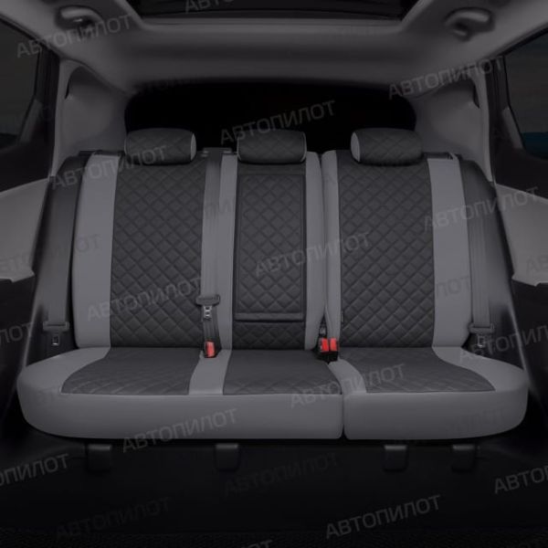 Чехлы Автопилот Экокожа Ромб на Suzuki Vitara с 2015+ Чехлы Автопилот Экокожа Ромб на Suzuki Vitara с 2015+