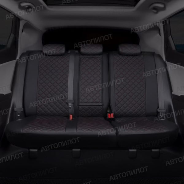 Чехлы Автопилот Экокожа Ромб на Suzuki Vitara с 2015+ Чехлы Автопилот Экокожа Ромб на Suzuki Vitara с 2015+