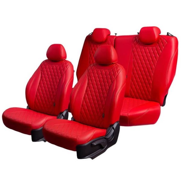 Чехлы Премиум Экокожа Байрон Ромб на Chevrolet Lacetti Чехлы Премиум Экокожа Байрон Ромб на Chevrolet Lacetti