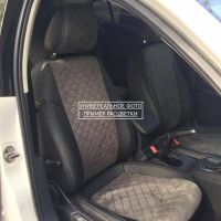 Чехлы Автопилот Алькантара Ромб на Jaecoo J7 (2023+) Чехлы Автопилот Алькантара Ромб на Jaecoo J7 (2023+)