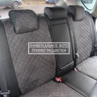 Чехлы Автопилот Алькантара Ромб на Jaecoo J7 (2023+) Чехлы Автопилот Алькантара Ромб на Jaecoo J7 (2023+)