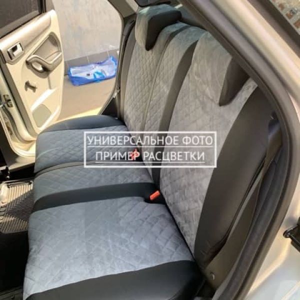 Чехлы Автопилот Алькантара Ромб на Jaecoo J7 (2023+) Чехлы Автопилот Алькантара Ромб на Jaecoo J7 (2023+)