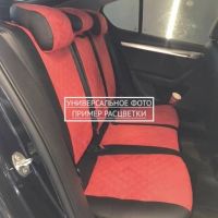 Чехлы Автопилот Алькантара Ромб на Jaecoo J7 (2023+) Чехлы Автопилот Алькантара Ромб на Jaecoo J7 (2023+)