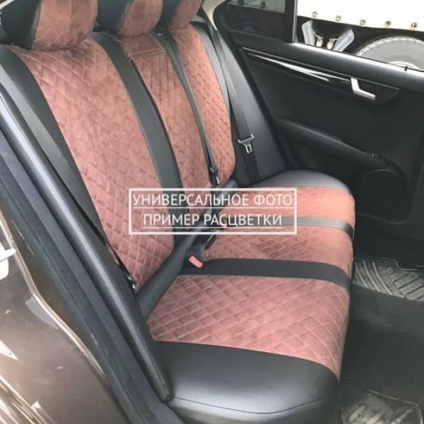 Чехлы Автопилот Алькантара Ромб на Jaecoo J7 (2023+) Чехлы Автопилот Алькантара Ромб на Jaecoo J7 (2023+)