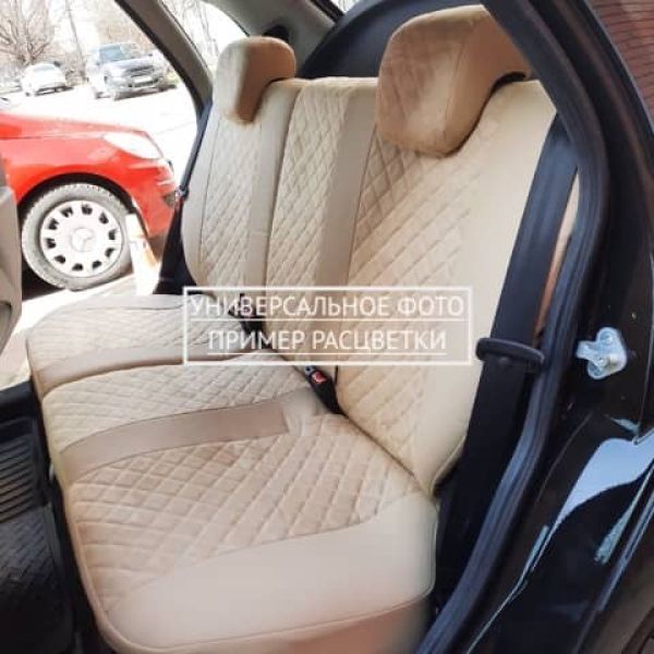 Чехлы Автопилот Алькантара Ромб на Jaecoo J7 (2023+) Чехлы Автопилот Алькантара Ромб на Jaecoo J7 (2023+)