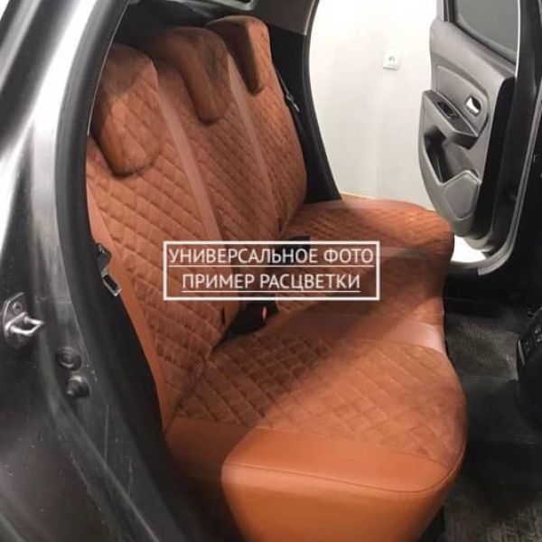 Чехлы Автопилот Алькантара Ромб на Jaecoo J7 (2023+) Чехлы Автопилот Алькантара Ромб на Jaecoo J7 (2023+)