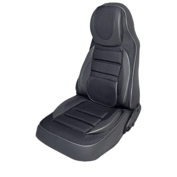 Чехлы с Ортопедической поддержкой из Жаккарда на ВАЗ 2112 с 1999-2009 г.в.